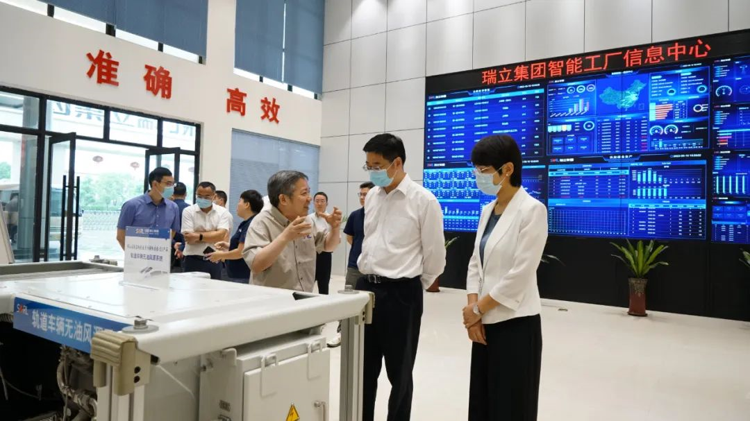 溫州市委常委、市紀委書記、市監委主任張建明蒞臨瑞立調研指導